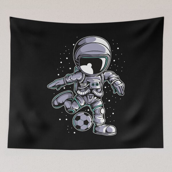 Item preview, Astronaut Soccer Football - Funny Outer Space Lovers designed and sold by Desteroids.