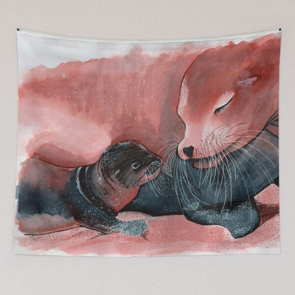 Item preview, Sea Lion designed and sold by LataArtStudio.