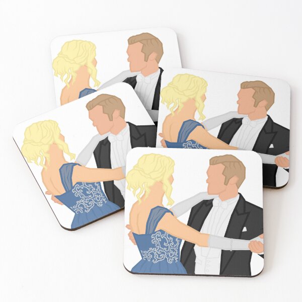 Item preview, Klaus and Caroline at the Mikaelson's Ball - The Vampire Diaries designed and sold by aclmohle.