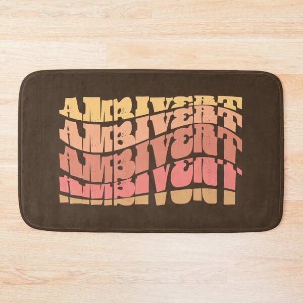 Item preview, Ambivert Wavy Word Art designed and sold by TheMurphyGirl.