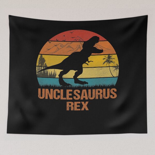 Item preview, Uncle Unclesaurus Dinosaur Saurus Rex Daddy Papa Fathers Day  designed and sold by NikolajEbert.
