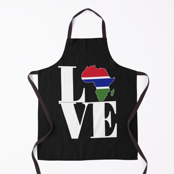 Item preview, Africa Love Gambia Country Flag T-Shirt  designed and sold by StarcyWol.