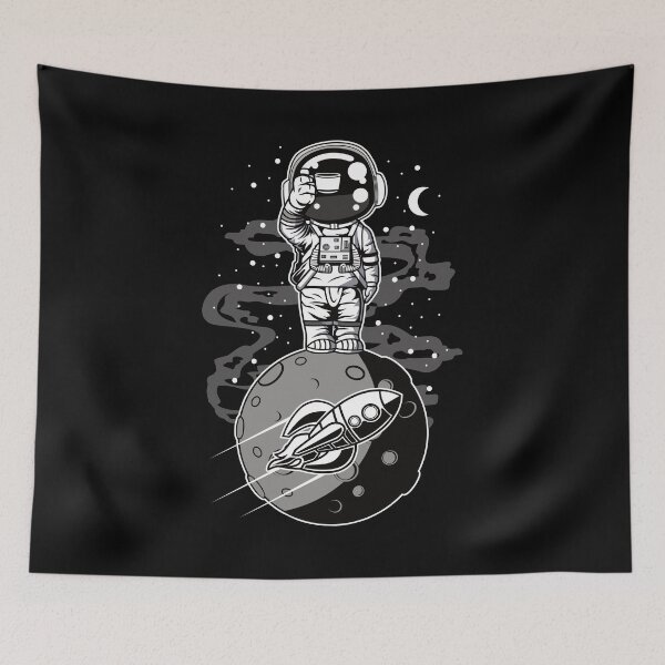 Item preview, Astronaut Moon Stand - Funny Outer Space Lovers designed and sold by Desteroids.