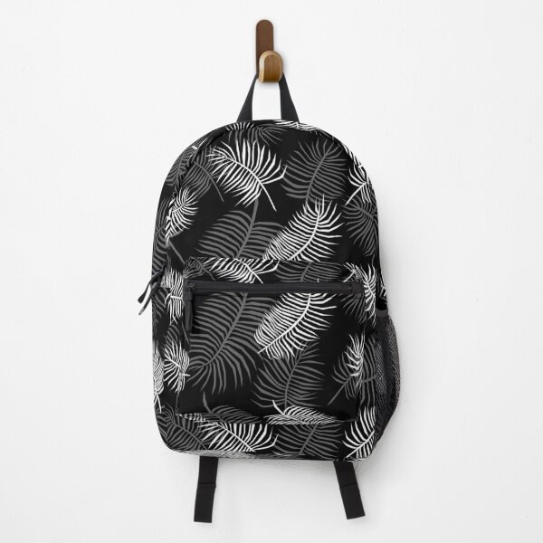 Item preview, Palm Leaves Pattern - Black White and Gray designed and sold by spidericks.