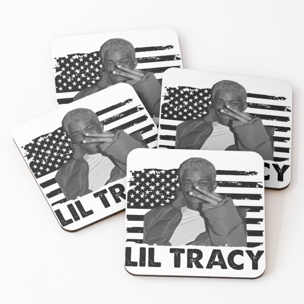 Item preview, Retro American Flag Lil Tracy Music Gift designed and sold by edward-patel.