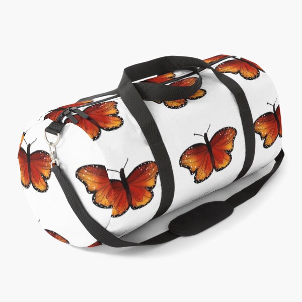 Item preview, Orange butterflies flying nature design designed and sold by BeccaKenDesigns.