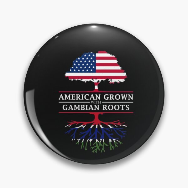Item preview, American Grown with Gambian Roots Gambia T-Shirt  designed and sold by StarcyWol.