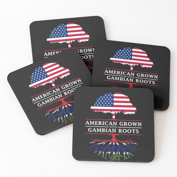 Item preview, American Grown with Gambian Roots Gambia T-Shirt  designed and sold by StarcyWol.