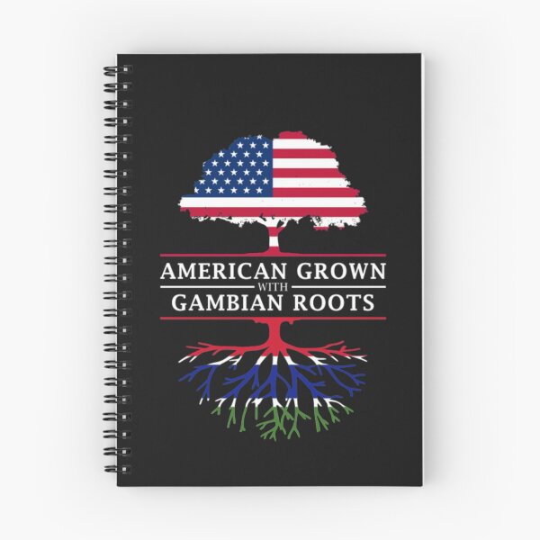 Item preview, American Grown with Gambian Roots Gambia T-Shirt  designed and sold by StarcyWol.