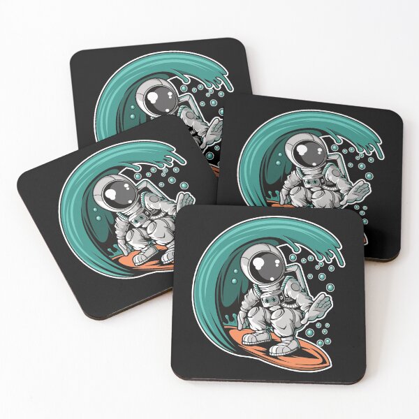 Item preview, Astronaut Surfing - Funny Outer Space Lovers designed and sold by Desteroids.