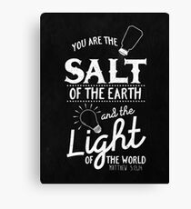 Matthew 5:13,14 Canvas Print