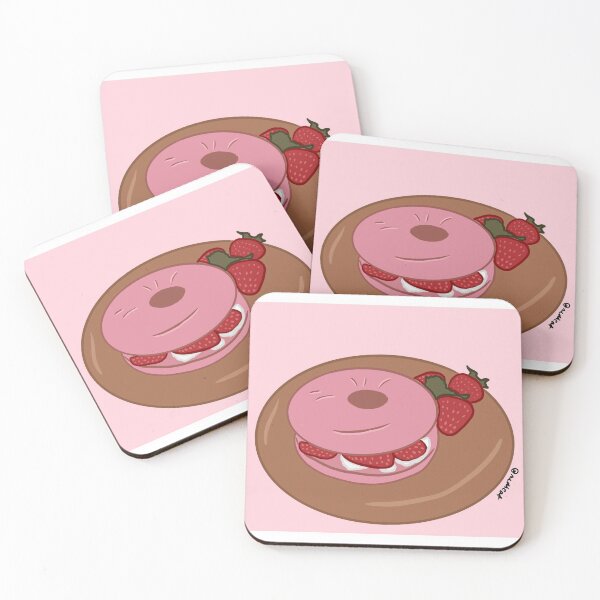 Item preview, Pink bagel designed and sold by Medicat.