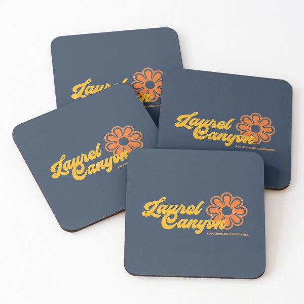 Item preview, Retro Laurel Canyon flower logo  yellow designed and sold by beadsmall.