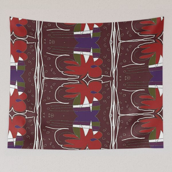 Item preview, Red Forms in Motion 2 designed and sold by Burtoncolorado.