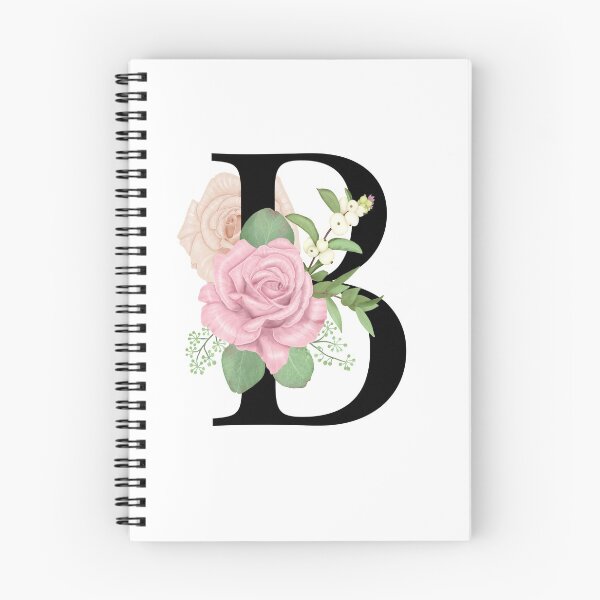 Item preview, Floral B Monogram designed and sold by starrylite.