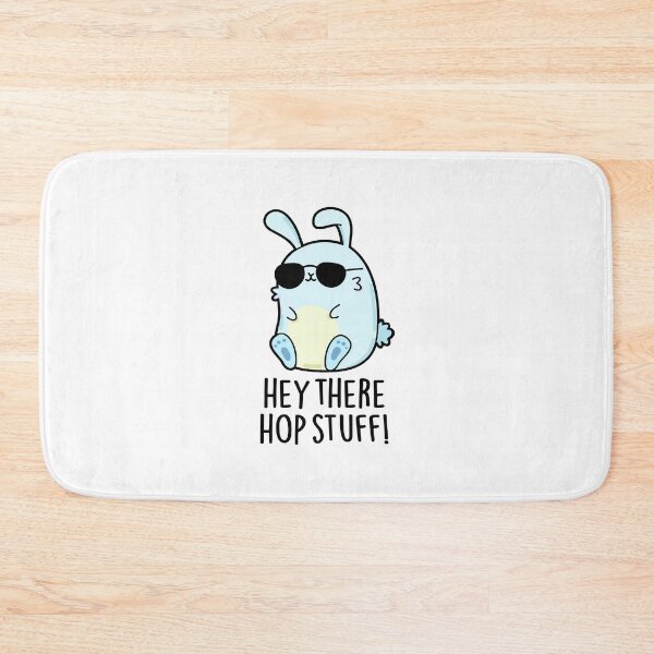Item preview, Hey There Hop Stuff Funny Rabbit Puns  designed and sold by punnybone.