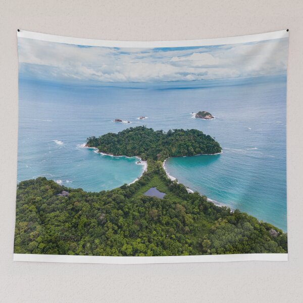 Item preview,  Beautiful aerial view of Manuel Antonio National Park and its magnificent beach in Quepos Costa Rica designed and sold by Gianvivi.