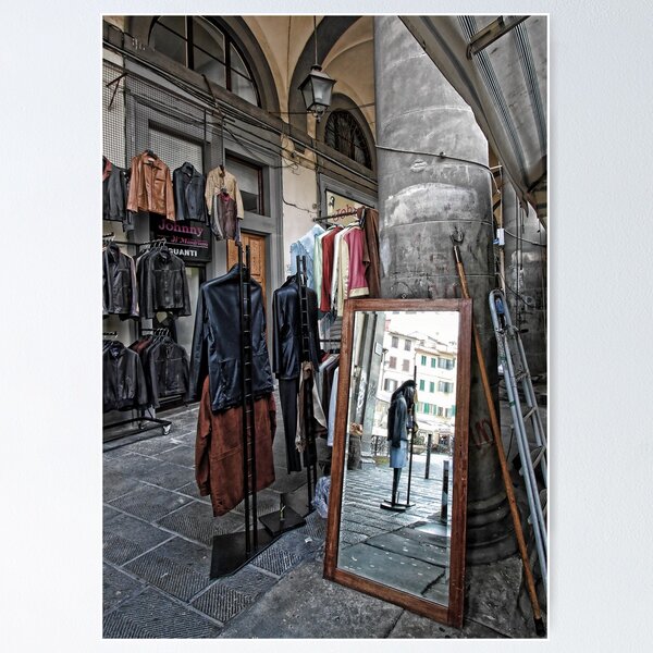 Vista previa del artículo con la obra «The Mirror - Johnny's ... Florence,  Italy», diseñado y vendido por T.J. Martin.