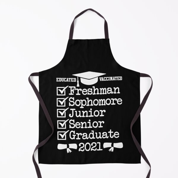 Item preview, Educated Vaccinated Graduate 2021 | Grad Student designed and sold by GravitiTees.