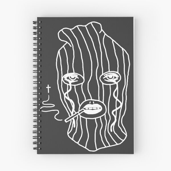 Item preview, White Smoking Ski Mask Girl designed and sold by sarahasfar.