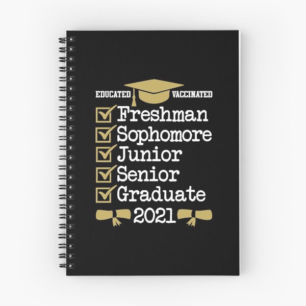 Item preview, Educated Vaccinated Graduate 2021 | Graduating Class designed and sold by GravitiTees.