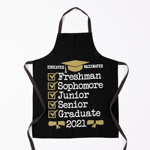 Item preview, Educated Vaccinated Graduate 2021 | Graduating Class designed and sold by GravitiTees.