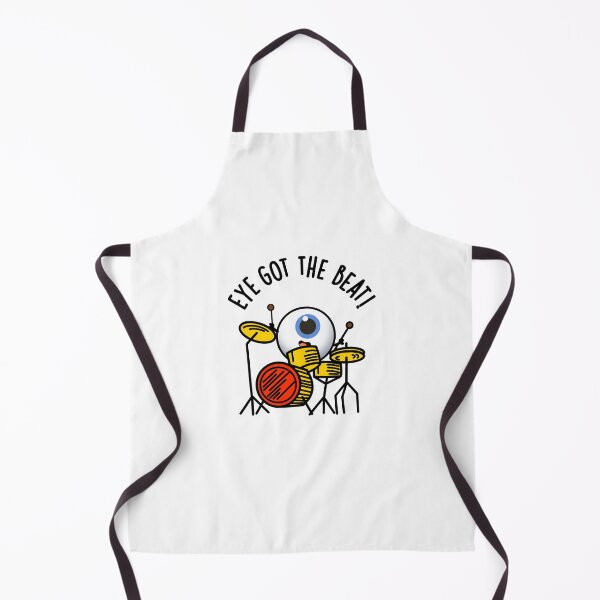 Item preview, Eye Got The Beat Funny Drummer Puns  designed and sold by punnybone.