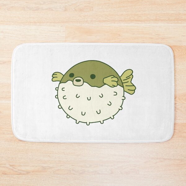 Item preview, Pufferfish Cartoon designed and sold by line-on-line.