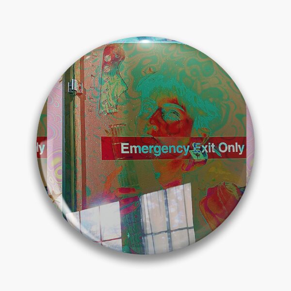 Item preview, emergency exit only | graphic print  designed and sold by ★ susie xowie ★.