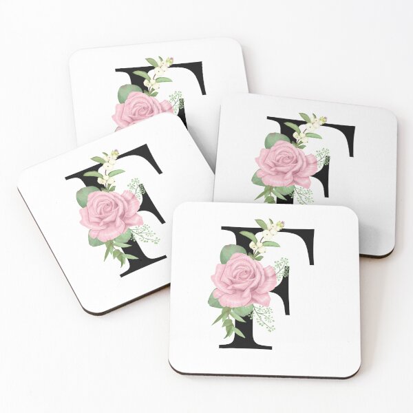 Item preview, Floral F Monogram designed and sold by starrylite.