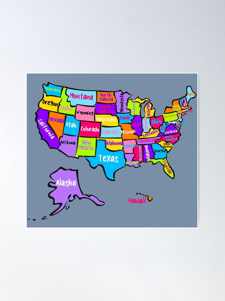  Mapa de estados y capitales de Estados Unidos (36