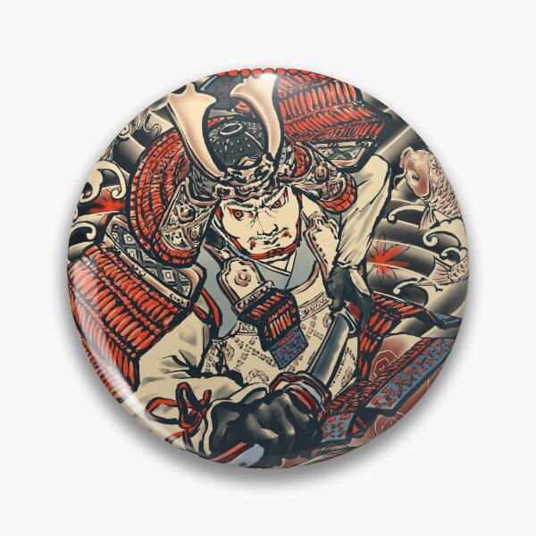 Item preview, Samurai  carp Autumn leaves skin designed and sold by Caliwo.