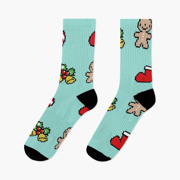 Item preview, Merry Christmas pixel art pattern designed and sold by VADIMproducts.