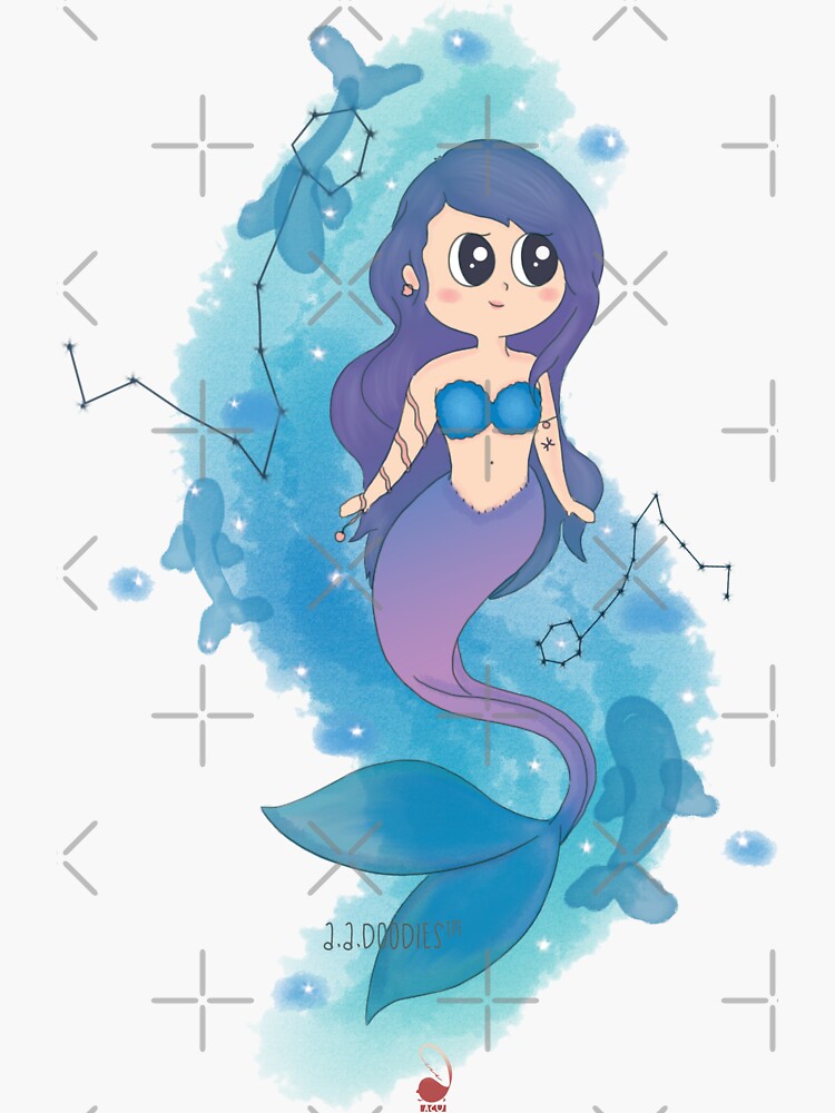 Pisces Mermaid by Aadoodles-ACU