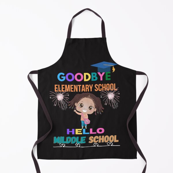 Item preview, Goodbye elementary School hello middle school Graduation T-shirts designed and sold by SukanyaShop.