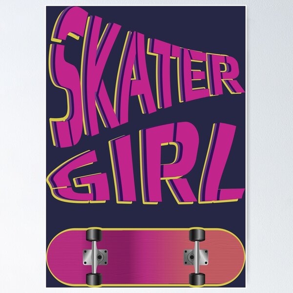 skater girl Poster