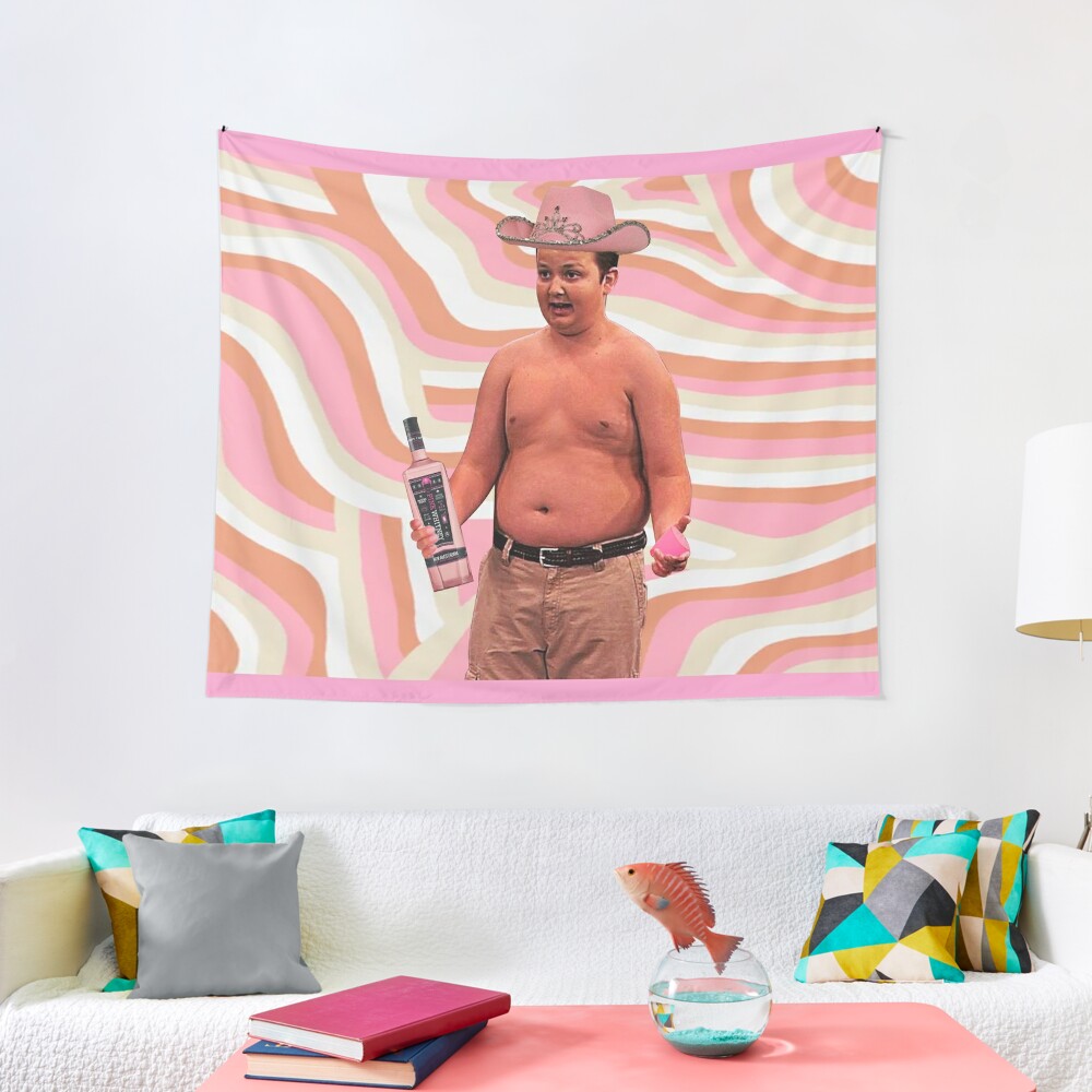 Disover gibby pink whitney Tapestry