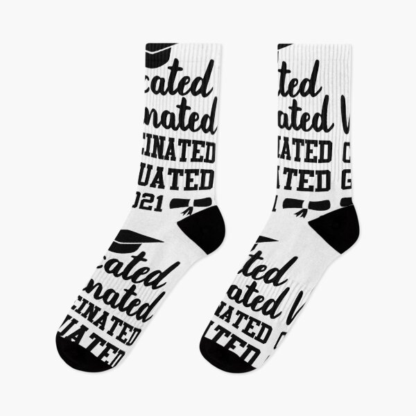 Item preview, Educated Vaccinated Caffeinated Graduated 2021 designed and sold by GravitiTees.