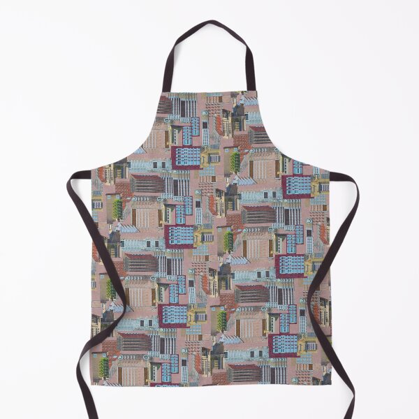 Item preview, Old Buildings Mediterranean Pattern designed and sold by Kacixart.