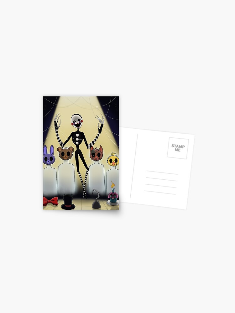 FNAF 4 Nightmare Animatronics Postcard for Sale by ladyfiszi