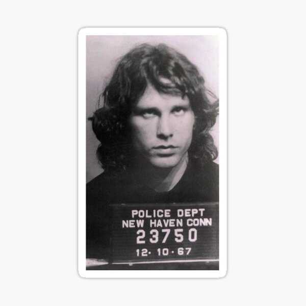 Jim Morrison Sticker