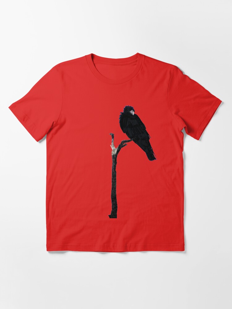 Alternate view of Punk Rock Raven Essential T-Shirt
