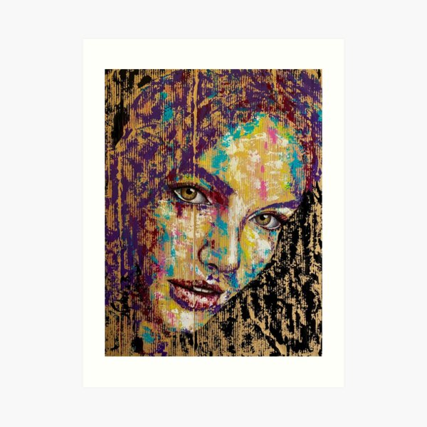 It's in her eyes 2 Art Print
