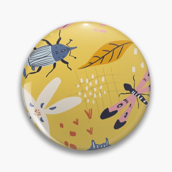 Item preview, Insect beetle butterfly dragonfly spring designed and sold by DerSenat.