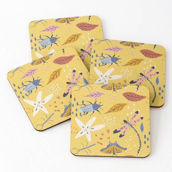Item preview, Insect beetle butterfly dragonfly spring designed and sold by DerSenat.
