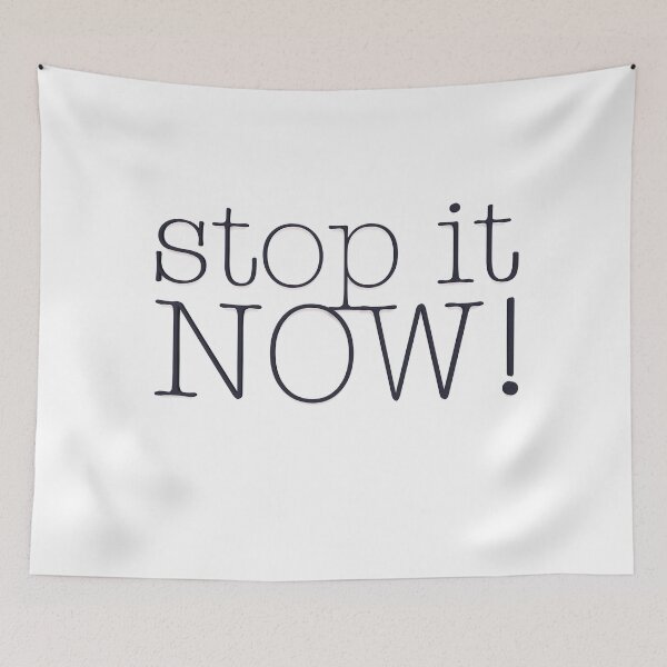 Item preview, Stop it now! designed and sold by Klementsen.
