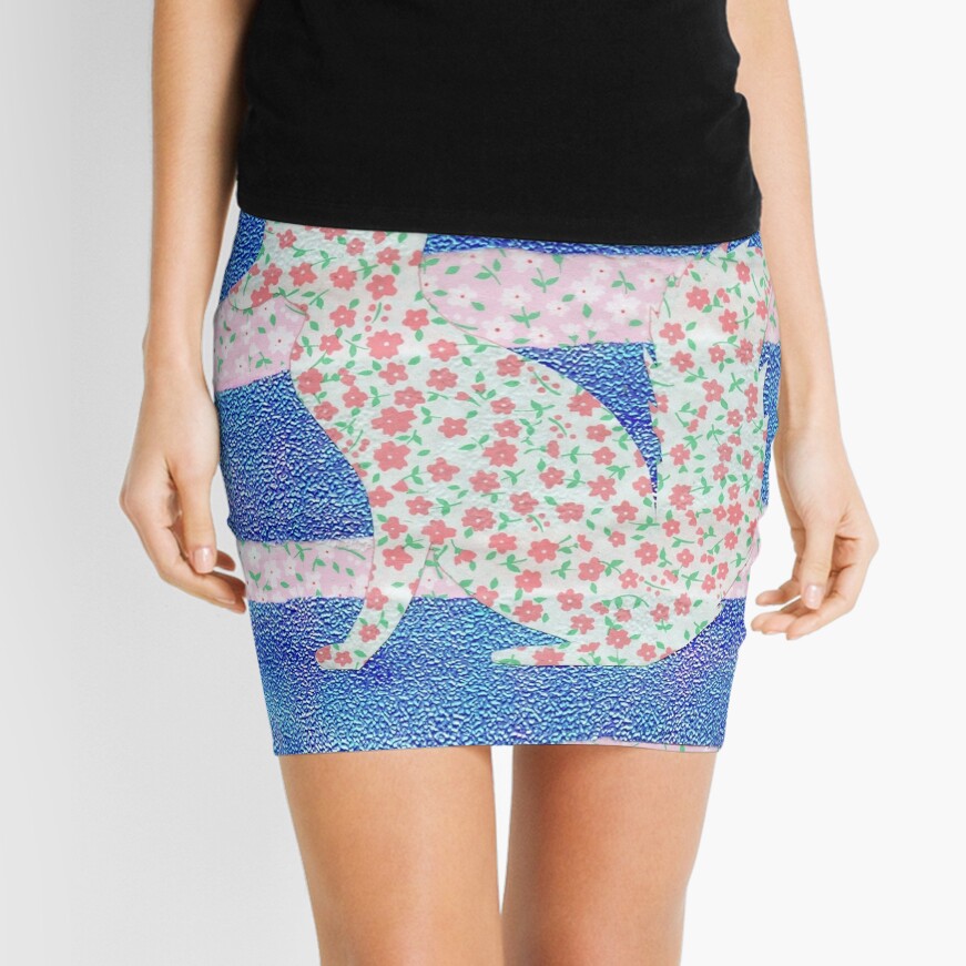 Fox in the Clover Mini Skirt