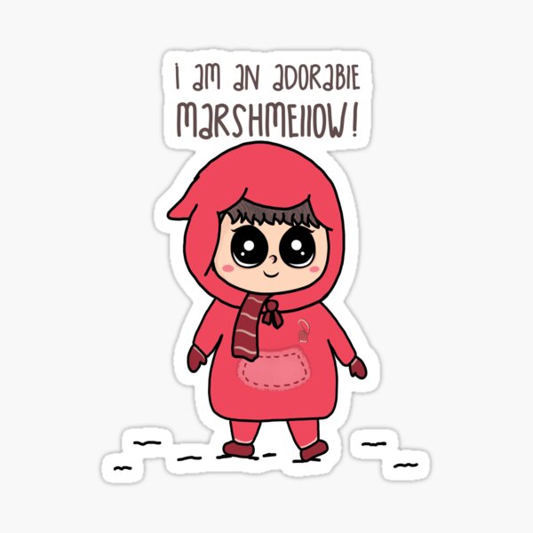 Marshmellow Ahiru Sticker
