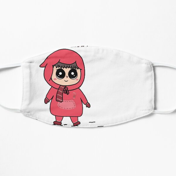 Marshmellow Ahiru Flat Mask