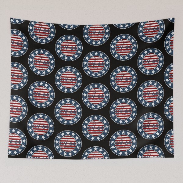 Item preview, Vintage CV-64 USS Constellation Aircraft Carrier American Flag Design designed and sold by Samsdesignshop.
